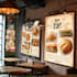 custom food poster art eye catching  designs