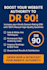 boost your website ahrefs DR to 90 with manual backlink