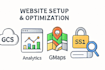 host and setup your website on google cloud gcp with SEO ready setup