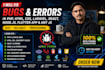 fix php, laravel and wordpress  website bugs efficiently