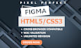 convert figma to HTML5