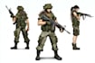 draw 2d game art military character design