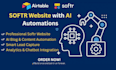 build and automate your softr website with ai integrations
