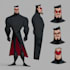 do superhero or villain character design
