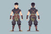 make a game sprite character for you