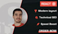 build a high converting react nextjs landing page with technical SEO