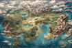 fantasy map design map illustration city map dnd  map fantasy