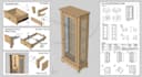 create 3d cad model and drawings for millwork,  DIY woodworking plans, joinery