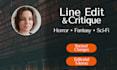 be your line and structural editor for genre fiction