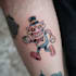 create flash tattoos and designs cuphead style