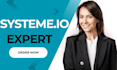 build systeme io landing pages sales funnel automations in systeme io