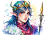 do a watercolor or fantasy portrait and dnd party