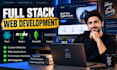 be a full stack web developer for custom website development