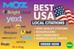 create USA citations or USA local citations