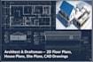 architect 2d house plan 2d site plan architectural plan drafting 2d floor plan