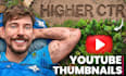 design premium professional viral youtube thumbnails