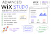 develop advanced wix studio website with velo coding and animations