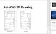 draw, architectural plans, in autocad 2d
