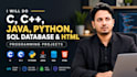 do python java and c programming tasks assignments and software projects