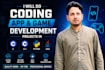 do coding assigned, app and game development projects in c, cpp, python, java