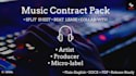 draft music contracts, split sheet, beat lease, collab agreement