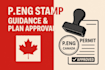 guide p eng stamp rules in canada and assist with plan approval