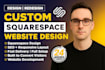 design, redesign and optimize modern squarespace websites with SEO
