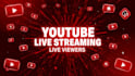 increase your youtube live stream viewers, twitch, kick with organic promotion