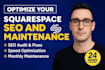 optimize your squarespace website SEO and performance and maintenance