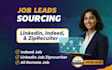 get recruitment leads from indeed, linkedin, ziprecruiter