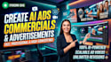 create  professional ai commercials and advertisements