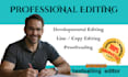 professionally edit your book