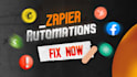 fix your zapier zap or zapier webhook