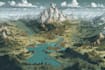 create a high quality fantasy map