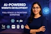 build custom ai powered websites as a full stack developer
