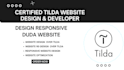 build and redesign responsive website using tilda