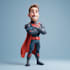 make premium superhero caricature character