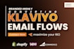 setup ecommerce email marketing flows in klaviyo