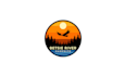 design top quality river private campsite logo