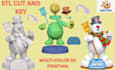 sculpt fix cut and key color model articulate toy stl to 3mf for 3d printing