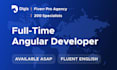 provide a full time angular developer