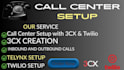 setup did numbers, sip trunks, telnyx, twilio, 3cx inbound