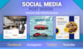 create stunning and professional social media post designs
