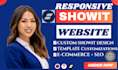 create, a modern, responsive and SEO friendly showit websites