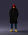 model rig 3d human model, retexture, rotopology, control rig3d, unity game model