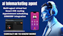 build saas ai telemarketing agent, multi agent virtual bot auto dialer ai ivr