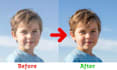 professionally edit your image, sharpen enhance, unblur, expand