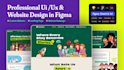 design figma website template