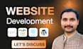 do website development as full stack web developer next js react HTML CSS