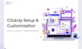 set up clickup for project management and team collaboration